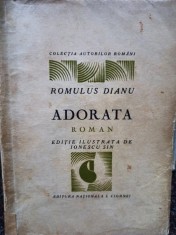 Romulus Dianu - Adorata (Editia: 1930) foto