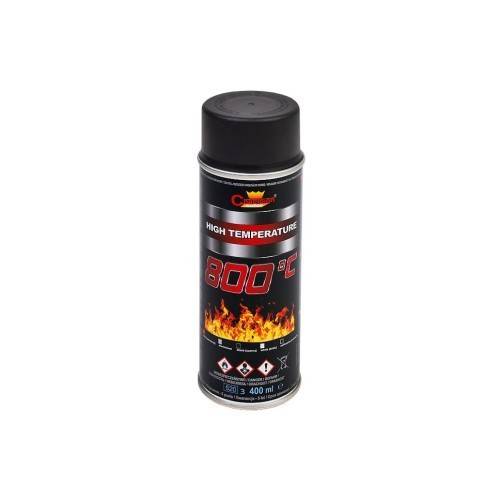 Spray Vopsea Profesional Champion Rezistent Termic 800&deg;C 400ml Negru Cod: 9011