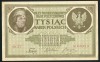Q472 POLONIA 1000 MAREK 1919 mai rara ! XF+