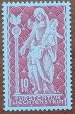 Liechtenstein- Serie veche -vl mare de10 Fr.-''MADONA cu Pruncu''- Serie 1v.-MNH-Nestampilat-MNH-Vezi-Scan