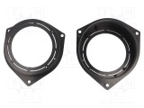 Cadru difuzor 4CARMEDIA pentru Alfa Romeo, Citro&euml;n, Fiat, Opel, Peugeot - 2 buc.
