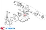 Patina mobila distributie originala Kymco Bet&amp;Win - Grand Dink - Grand Vista - KXR - Maxxer (Quad) - MXU (Quad) - People - XCiting 250cc