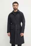 Armani Exchange palton bărbați, culoarea bleumarin, de tranziție, XM000414 AF13132