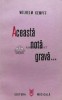 Aceasta nota grava... - 1987 - Wilhelm Kempff (E94)