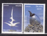 ISLANDA 1993 EUROPA CEPT SERIE MNH, Nestampilat