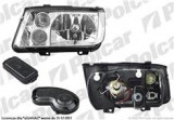 Far VW Bora 10.1998-11.2005 TYC partea Dreapta cu lampa ceata bec H3+H4 Kft Auto