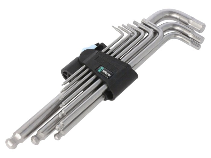 Set chei imbus Hex-Plus oțel inoxidabil