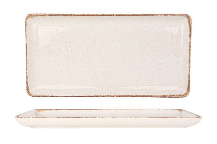 Rinart Placa de service - Brunilda - Por&Aring;&pound;elan - 33x17 cm - set de 2