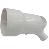 Cumpara ieftin Cupla cu impamantare si codita, alb, 220V, 16A