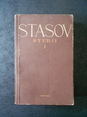 STASOV - STUDII volumul 1 foto