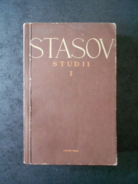 STASOV - STUDII volumul 1