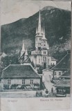 Carte postala, Brasov, Hotel Coroana, 1928