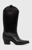 Answear Lab cizme femei, culoarea negru