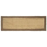 vidaXL Covoare de zonă Gri 80 x 300 cm Iută 42010666