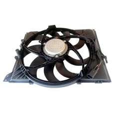 Ventilator radiator BMW Seria 3 E90/E91/92/93 05-13, motor: 4.0 V8, 490 mm; 3 pini, 17112283389; 17112283621