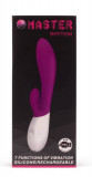 Pretty Love Master Rhythm Purple - Vibrator Rabbit cu Stimulare Punct G, 19.5x3.4 cm, Orion
