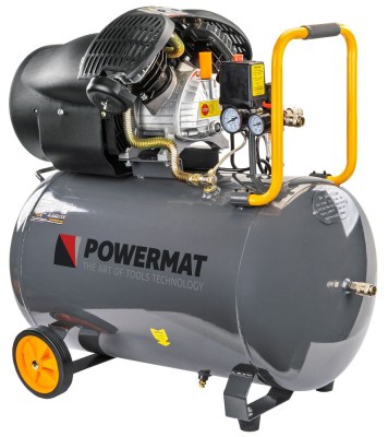 Compresor de aer PM-KO-100T-V2, 100 l, Powermat PM1323 foto