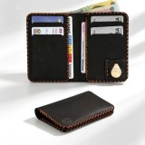 Portofel barbati Jack M, piele naturala premium, compartimentat pentru buletin, carduri si bancnote
