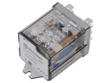 Releu electromagnetic FINDER 3PDT 230VAC 10A plug-in cod 60.13.8.230.5040