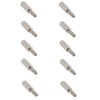 Set 10 Biti Torx JeTech T20, 25mm, Otel S2, Prindere 1/4, Industrial, Taiwan