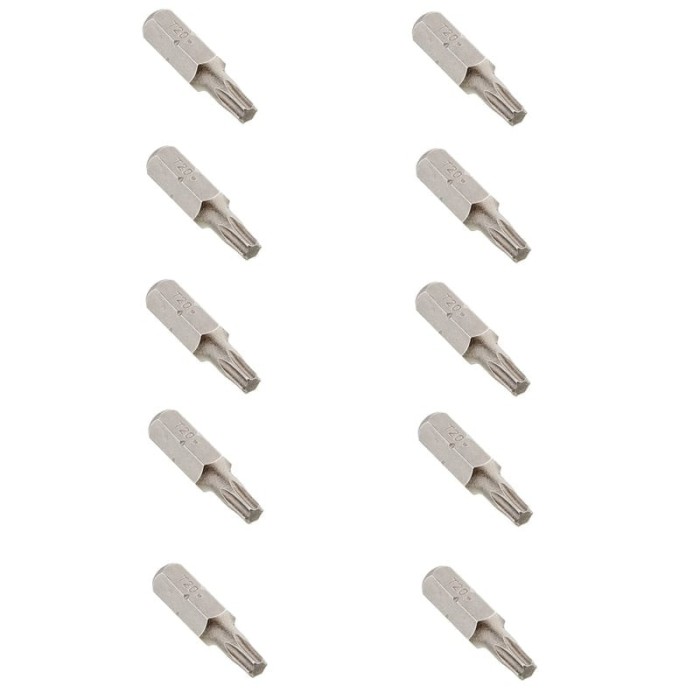 Set de biti torx JeTech T20, 25 mm, 10 buc