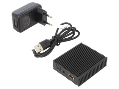 Extender HDMI HDCP 2.2 HDMI 2.0 Negru foto
