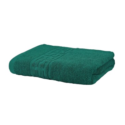 Prosop de fata 550 g/mp din bumbac 100%, dublu fir, Soft, Verde, 50/90 cm foto