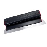 Gletiera profesionala, Olejnik, Ergoplast, inox, 40 cm x 0.3 mm, negru