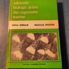Substante bioloc active din organisme marine Mihai Serban