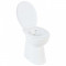 Vas WC fără ramă, &icirc;nchidere silențioasă, + 7 cm, alb, ceramică
