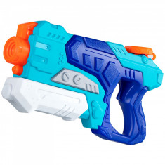 Pistol cu apa pentru copii 6 ani+, rezervor 500ml pentru piscina/plaja, albastru