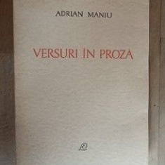 Versuri in proza- Adrian Maniu