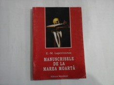 MANUSCRISELE DE LA MAREA MOARTA - E.- M. Laperrousaz