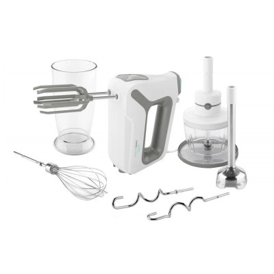 Mixer de mana 5 in 1 ETA Lento 2051 90000, 600 W, 4 viteze, impuls vitezxa maxima, gri/alb foto