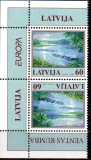 LETONIA 2001, EUROPA CEPT, serie neuzată, MNH, Nestampilat