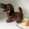* Caine jucarie vintage anii 60, IWAYA Japan, 20x19cm
