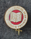 Insigna Uniunea Nationala a Barourilor din Romania, diametru 1.7 cm