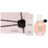 Set cadou Viktor &amp; Rolf Flowerbomb (Apa de parfum 50 ml + Lotiune de corp 50 ml), pentru femei