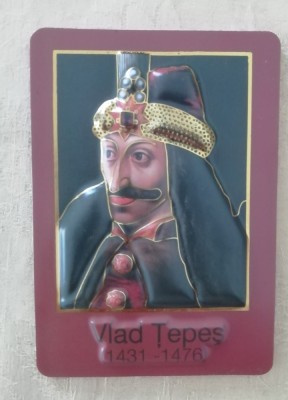 D2 - Magnet frigider - tematica Istorie - Vlad Tepes foto