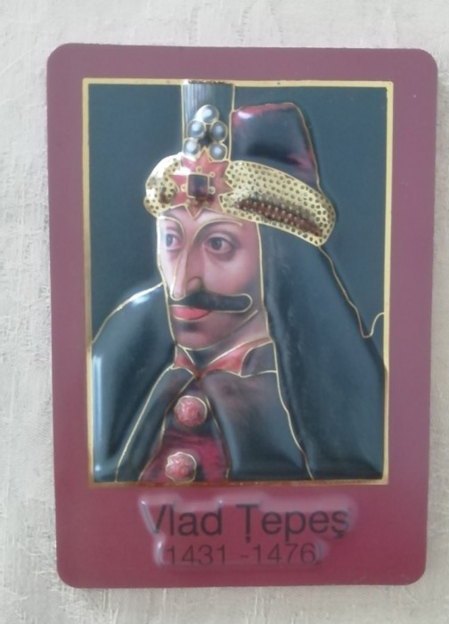 D2 - Magnet frigider - tematica Istorie - Vlad Tepes