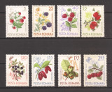 ROMANIA 1964, LP 598 - Fructe de padure, MNH, Nestampilat