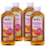 Soluție curățare universală cu ulei de portocale, 500 ml x 4, concentrată