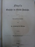 FLOGEL&#039;S GESCHICHTE DES GROTESK KOMISCHEN NEU BEARBEITET UND ERWEITERT VON DR. FRIEDRICH W. EBELING MIT 40 ABBILDUNGEN -LEIPZIG 1862