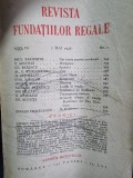 Revista Fundatiilor Regale Anul III 1 Mai 1936 Nr. 5