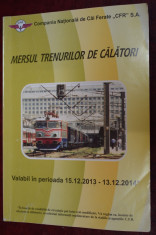 MERSUL TRENURILOR DE CALATORI 2013 - 2014 foto