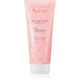 Av&egrave;ne Body Gentle Scrub exfoliant de curățare pentru piele sensibila 200 ml