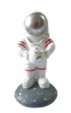 Cumpara ieftin Statueta decorativa, Astronaut, Alb, 17 cm, GX2004B