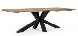 Cumpara ieftin Masa aluminiu negru lemn maro Ramsey 240x100x77 cm