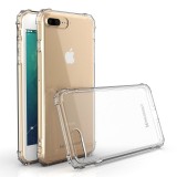 Husa TPU WZK Military Antisoc pentru Apple iPhone 7 Plus / Apple iPhone 8 Plus, Transparenta