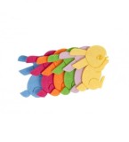 Accesorii pentru activitati senzoriale,iepuras,fetru,6 bucati set, Oem